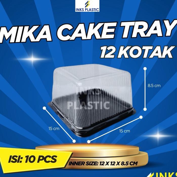 MIKA CT 120 KOTAK MIKA CAKE TART KUE BOLU MIKA PUDING
