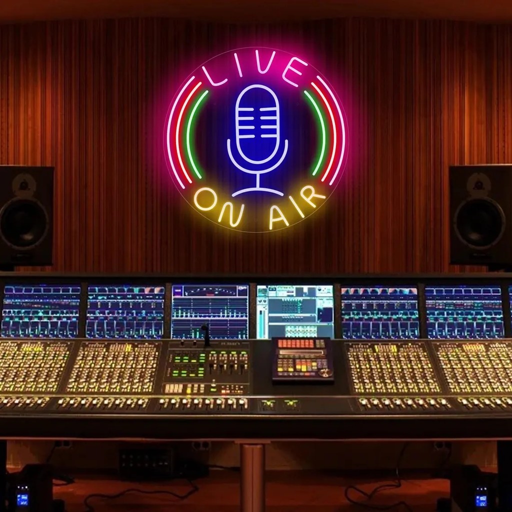 On Air Neon Sign On Air Sign On Air Led Sign L Streaming Sign Recording Light Sign Game Room Wall