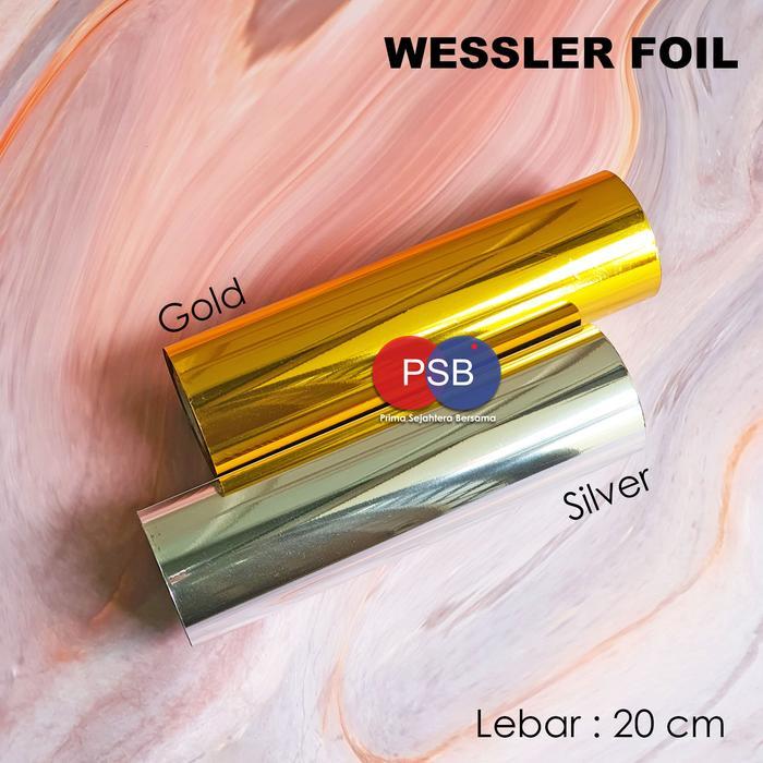 Baru Prada Foil / Kertas Prada / Prada Roll Lebar 20 Cm