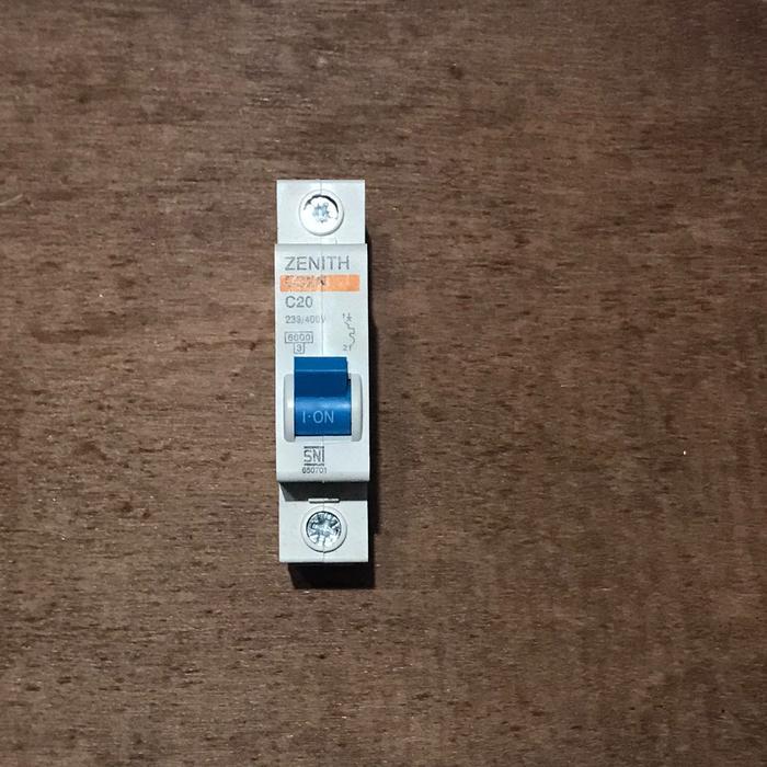 MCB ZENITH 2A 4A 6A 10A 20A 25A