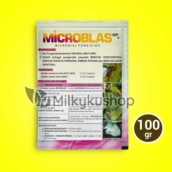Bio Fungisida Mikroba Bacillus Siamensis dan Subtilis 100 Gram Sachet