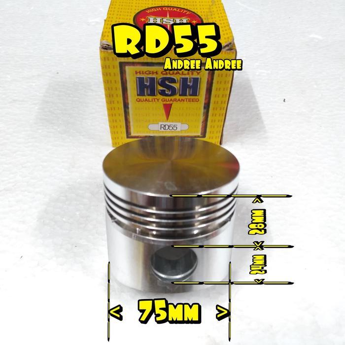 RD55 Piston - Seher Kubota RD-55 RD 55