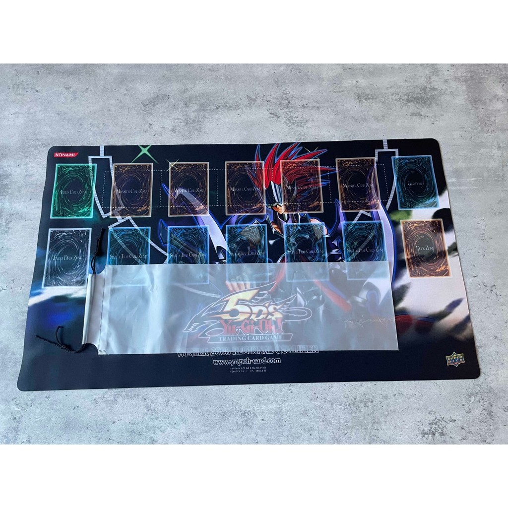 Yu-Gi-Oh 600x350mm 5DS Gorz The Emissary of Darkness Trading Card Playmat 1.5mmNoSeamEdge Single