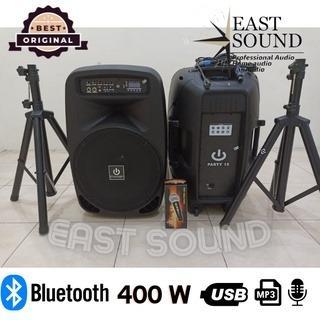 SPEAKER PARTY AKTIF PASIF CRIMSON 15 INCH CR-15 BLUETOOTH MP3