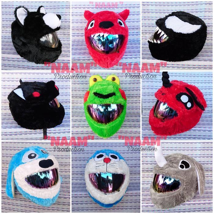 Cover Helm Full Face Karakter, Cover Helm Lucu, Cover Helm Batman, Cover Helm Pikachu, Cover Helm