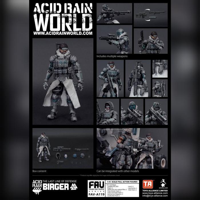 HOT SALE TOYS ALLIANCE 1/18 ACID RAIN BIRGER TERMURAH