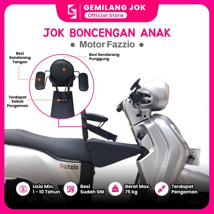 Jok Boncengan Yamaha Fazzio