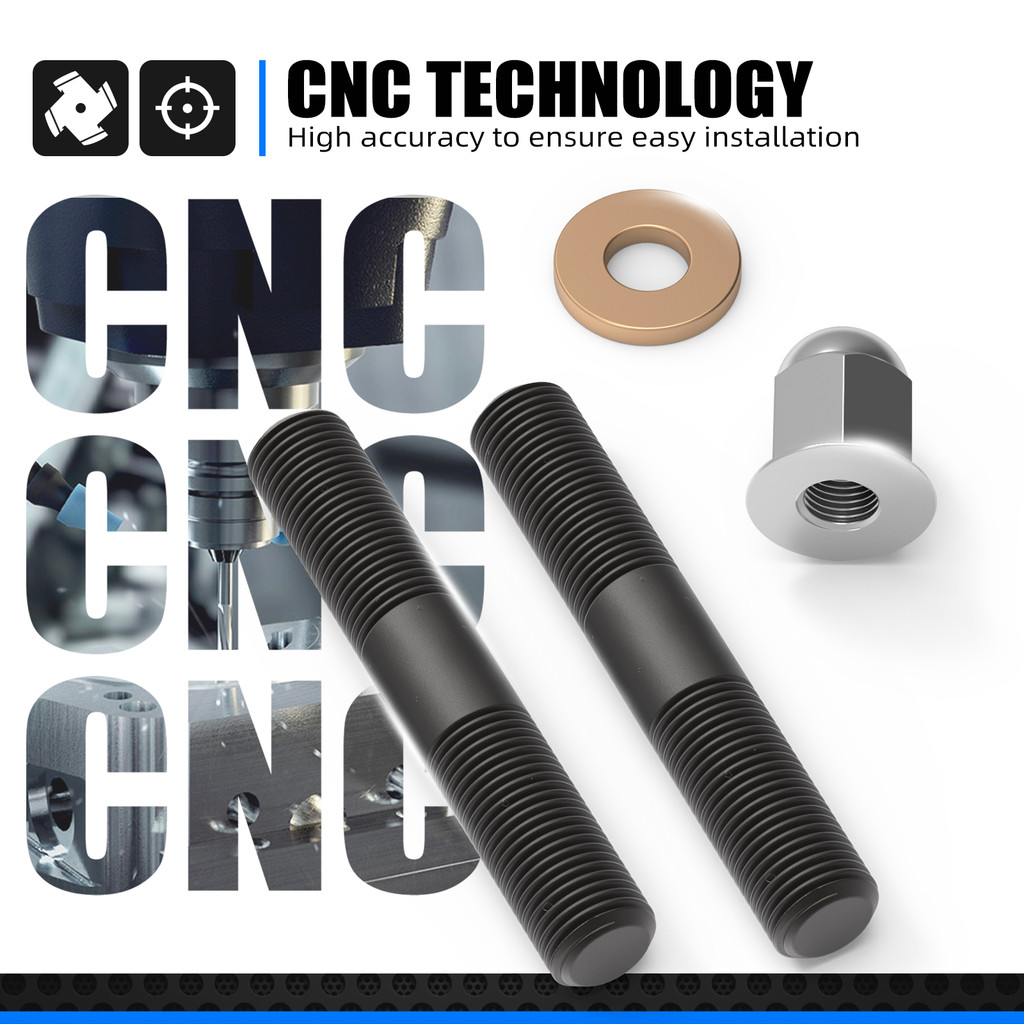 NICECNC FOR YAMAHA YZ85 YZ 85 2002-2018 MOTORCYCLE ENGINE CYLINDER STUD KIT NUT BOLT SCREWS 2017