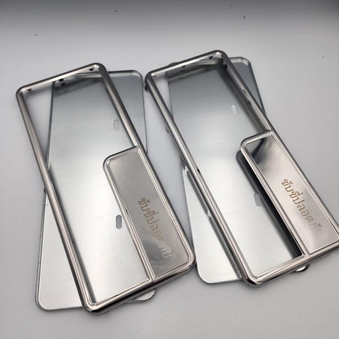 Dudukan Plat Nomor Chrome Tulisan Thailand - Variasi Plat Nomor Motor Crome
