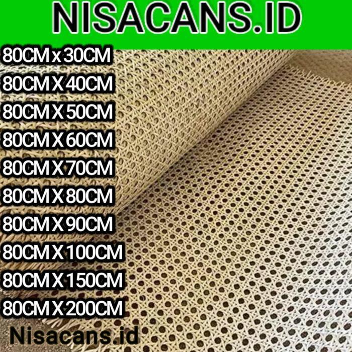 ROTAN-ANYAMAN ROTAN LEMBARAN ROTAN ORIGINAL/WEBBING ROTAN ALAMI