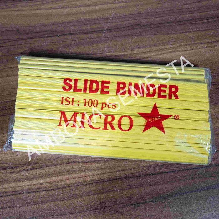 BINDER TULANG / TULANG JILID / SLIDE BINDER MICROSTAR
