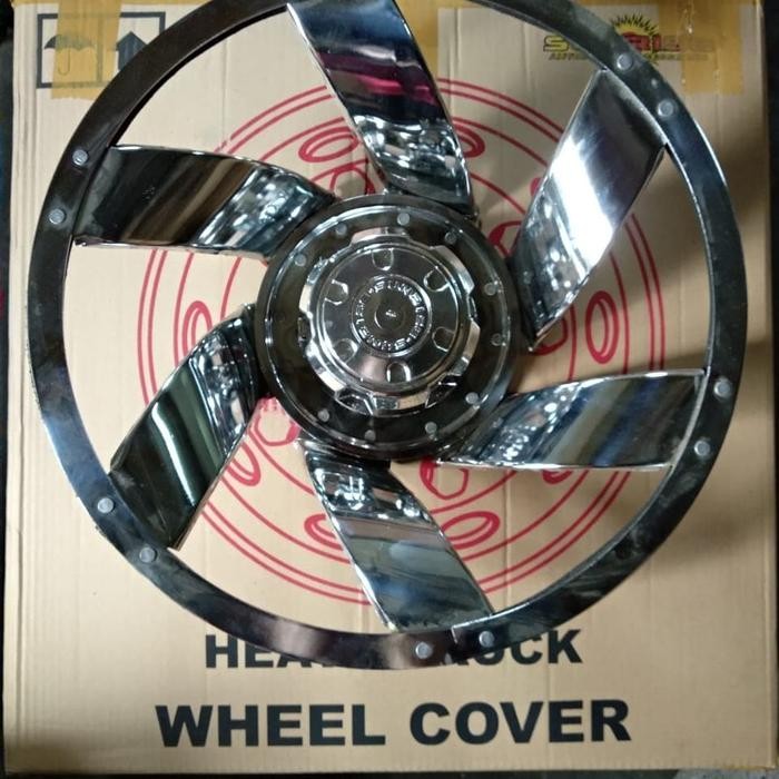 Dop Roda Mobil Truk Ring 16 Belakang Model Tornado Stenliss Mangkok 2 Pcs