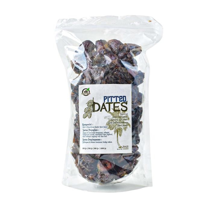 

Mamiseler45 - Pitted Dates Kurma Deglet Noor 1Kg - Camilan Manis Kering Buah