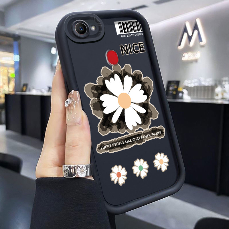 Casing Hp OPPO F5 F7 F5 Youth Case Casing pola Daisy Bunga Kesing HP Kasing mata langit tangga Cesin