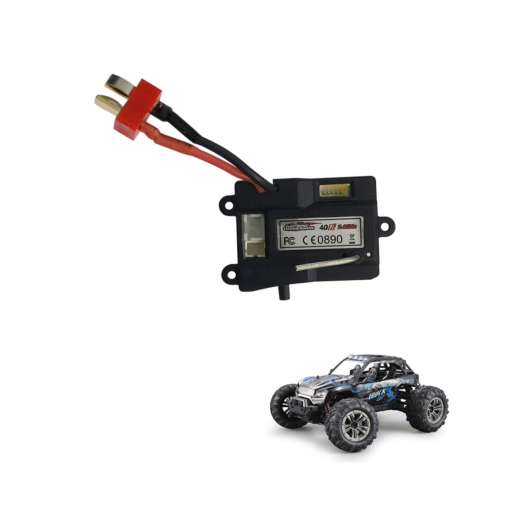 Esc Electronic Speed Controller Zj07 T Plug For Hosim Xlh Xinlehong 9130 9135 9137 1/16 Rc Car Spare