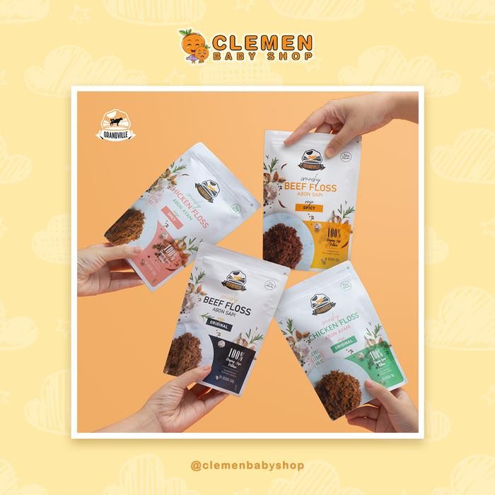 

TERMURAH Grandville Crunchy Beef Floos Abon READY STOCK