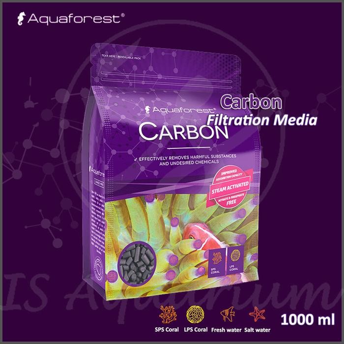 AQUAFOREST CARBON 1000ML MEDIA FILTER CHEMICAL PENJERNIH AIR