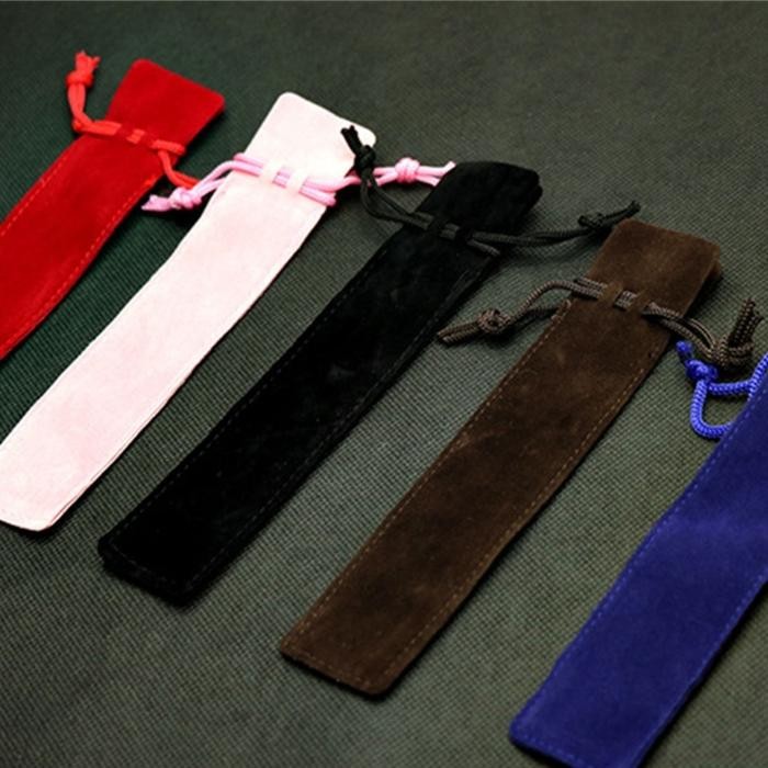 

L1ED Drawstring Pen Pen Case Gifting Storing Pen Bag, Single Pen Sleeve