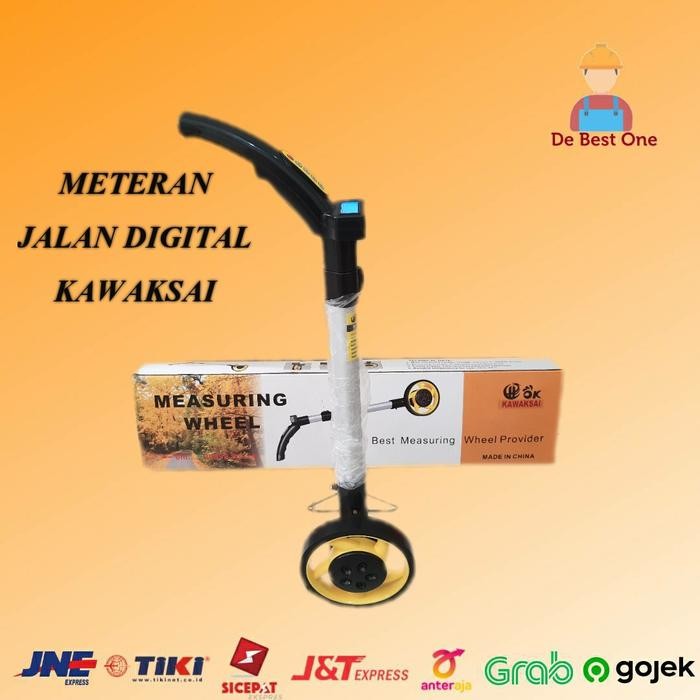 Meteran Jalan Roda Dorong Digital Kawaksai