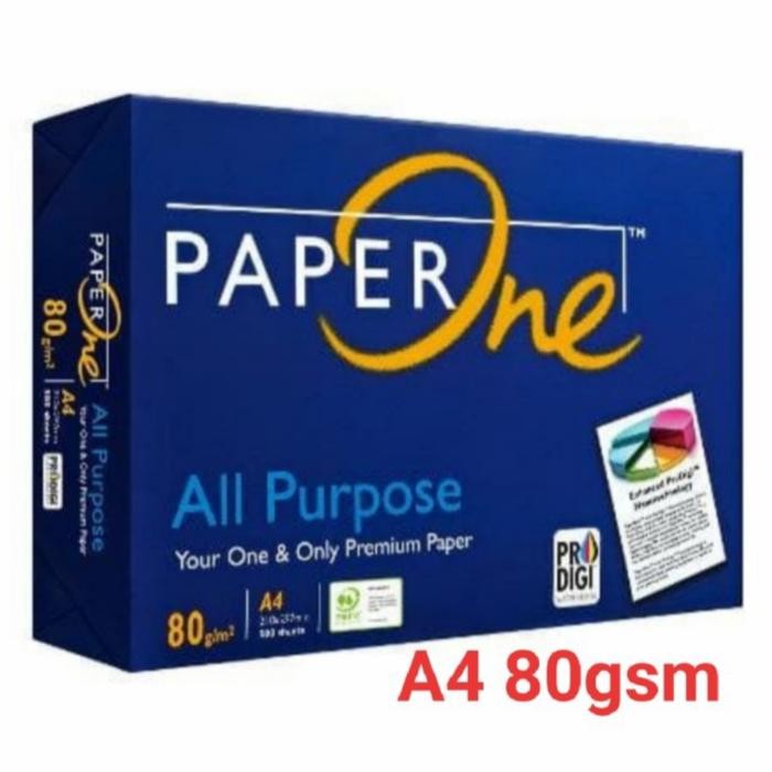 

NEW PRODUK KERTAS HVS PAPER ONE A4 80GSM WARUNG ARA67