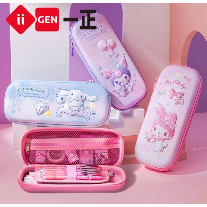 

Tempat Pensil Kotak Pensil Sanrio 3D EVA PREMIUM TEBAL Waterproof / Kotak pensil / Pencil case