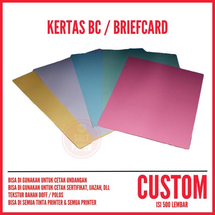 

NEW PRODUK KERTAS BC CUSTOM UKURAN ISI 500 LEMBAR / KERTAS UNDANGAN / KERTAS BC WARUNG ARA67