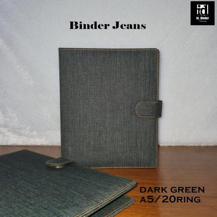 

BINDER LEVIS WARNA IJO ARMY A5 DAN B5