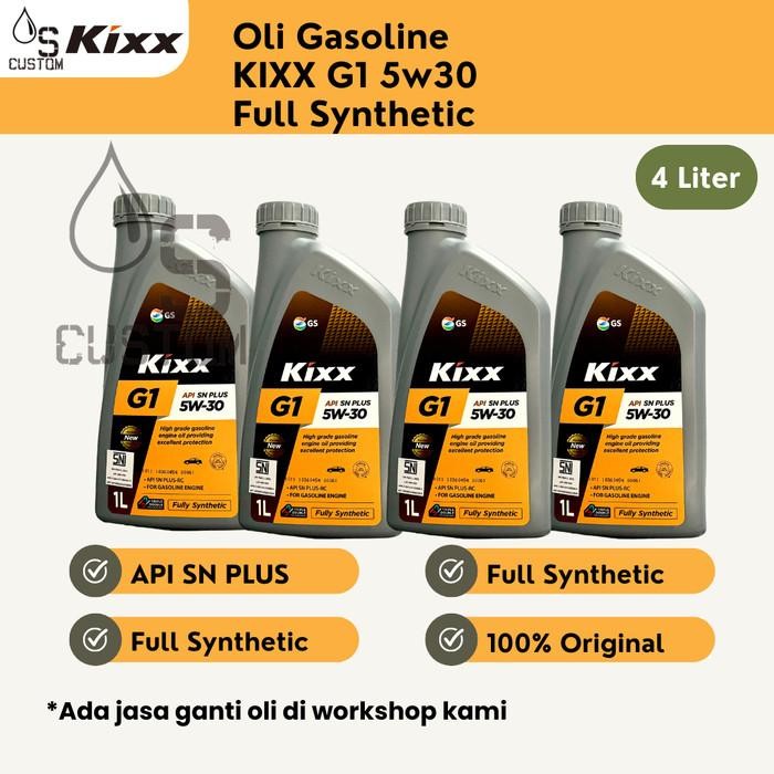 Oli Gasoline KIXX G1 5w30 4L Full Synthetic