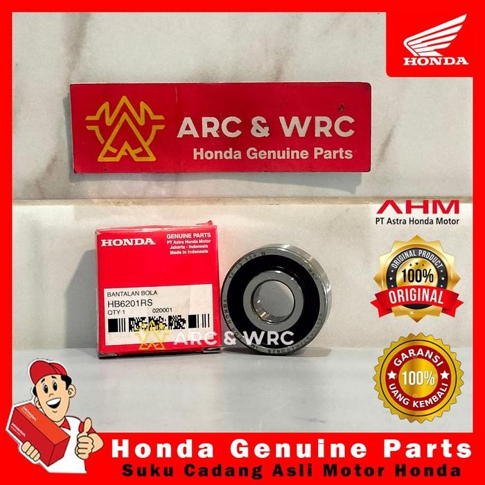 Pilihan- Bearing Laher Klahar Roda Depan 6201 Semua Tipe Motor Honda/ Supra X 125/ Revo 110/