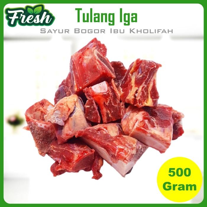 Pilihan- Tulang Iga Sapi Lokal Fresh 500 Gram Daging Segar Bogor