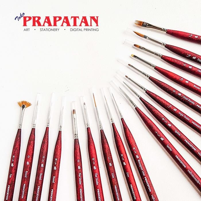 

Pilihan- Kuas Lukis Princeton Mini Velvetouch Mixed Media Brush Series 3950