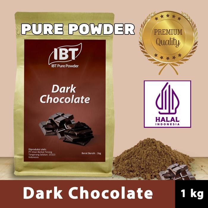 

Pure Dark Chocolate Powder Essence Murni Bubuk Import Makanan Kue