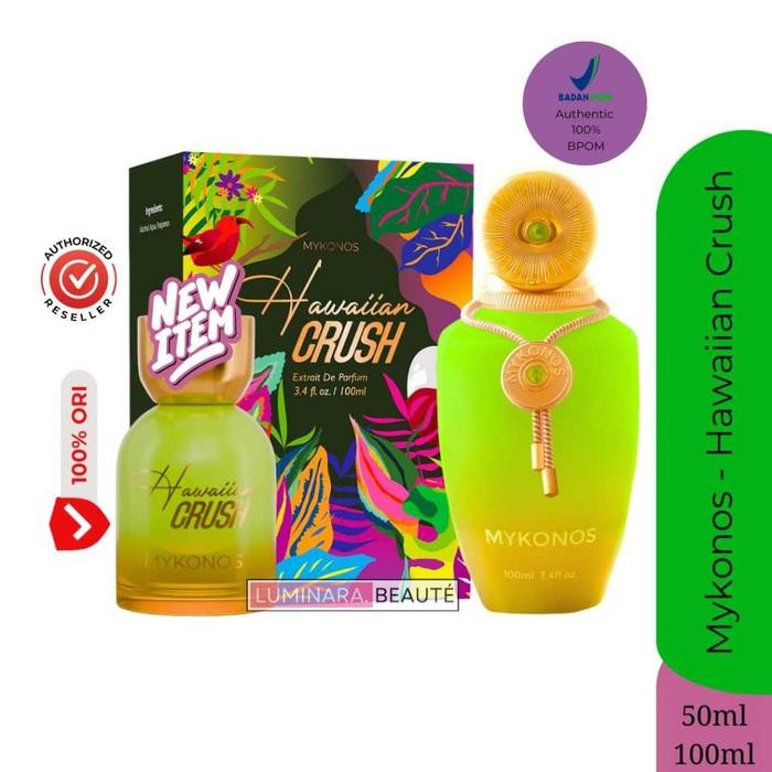 PROMO Mykonos Hawaiian Crush Extrait de Parfum 50 ML / 100 ML Unisex Fragrance LE376