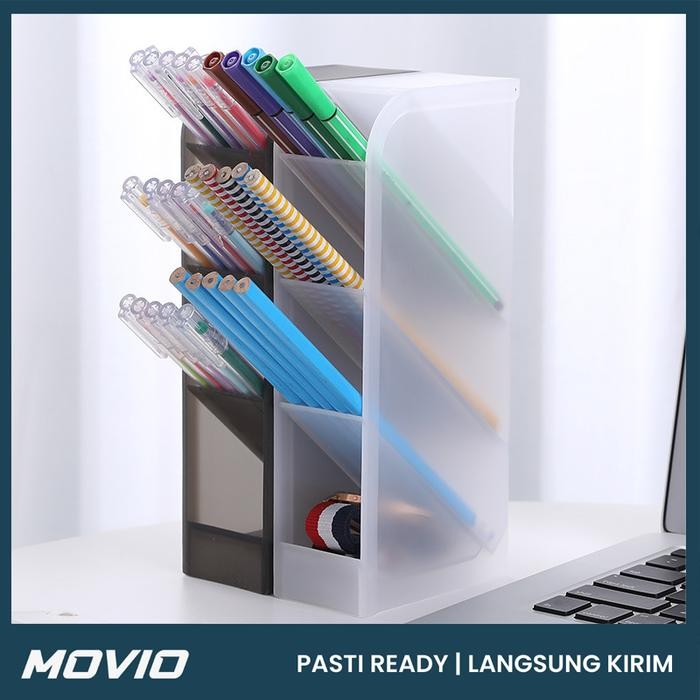 

MOVIO Pen Holder - Tempat Alat Tulis Kantor / Rak Sekat Pulpen Pensil