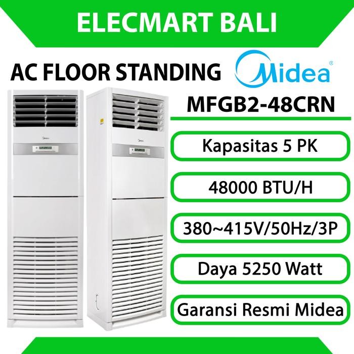 AC Floor Standing 5 PK Midea Standard MFGB2-48CRN