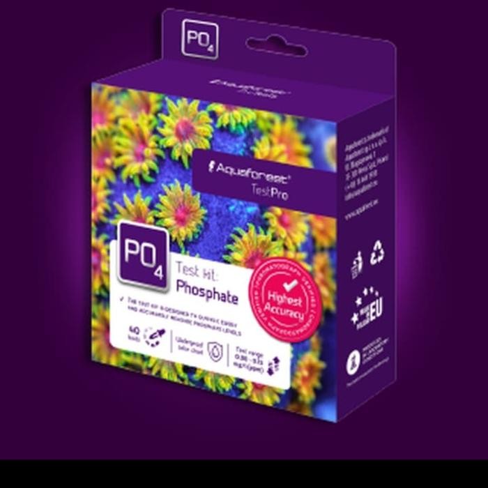 aquaforest phosphate test kit aquaforest po4 test aquaforest test kit