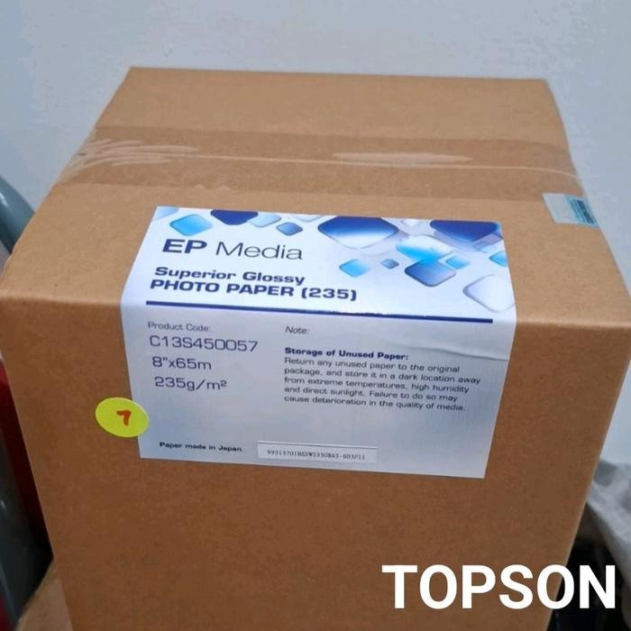 

Epson 8" x 65meter Superior Glossy Photo Paper untuk SureLab SL-D700
