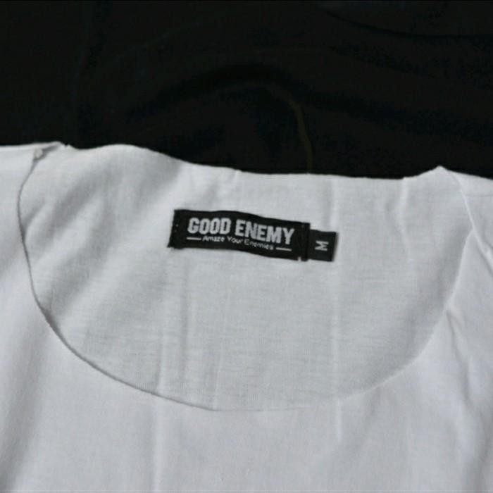 T-SHIRT RAW UNFINISHED - Tanpa Kerah Kaos Polos Pria Lengan Pendek