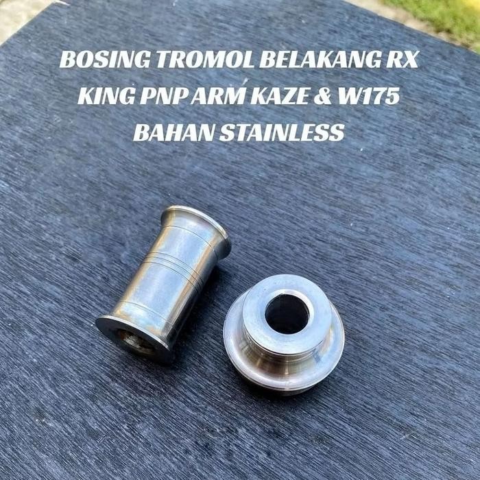 Boshing Bushing Bosh Tromol Belakang RX King Stainless pnp Arm Kaze W175
