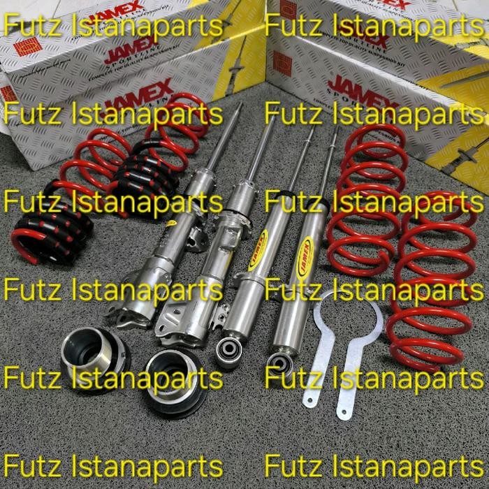 PAKET Shockbreaker JAMEX Coilover Toyota All New Avanza / New Veloz / New Xenia Th 2022 - ON Depan