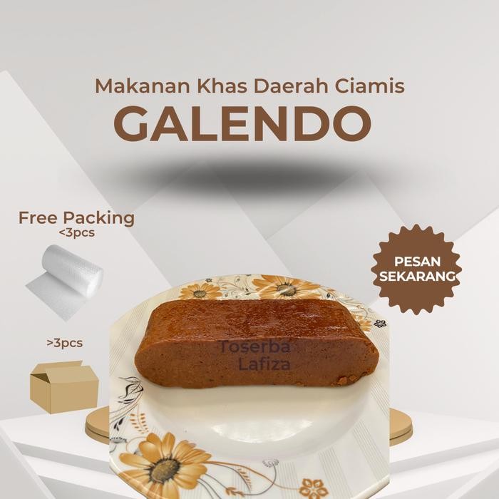 

TERLARIS Makanan Khas Daerah Ciamis Galendo 500g - Cemilan Legendaris READY STOCK