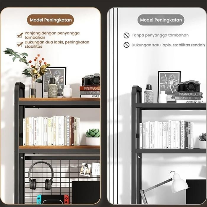 

Rak Desktop Storage Rak Buku Tempat Buku Rak Polaroid Rak Meja Stationery Rak Organizer Desktop Desk