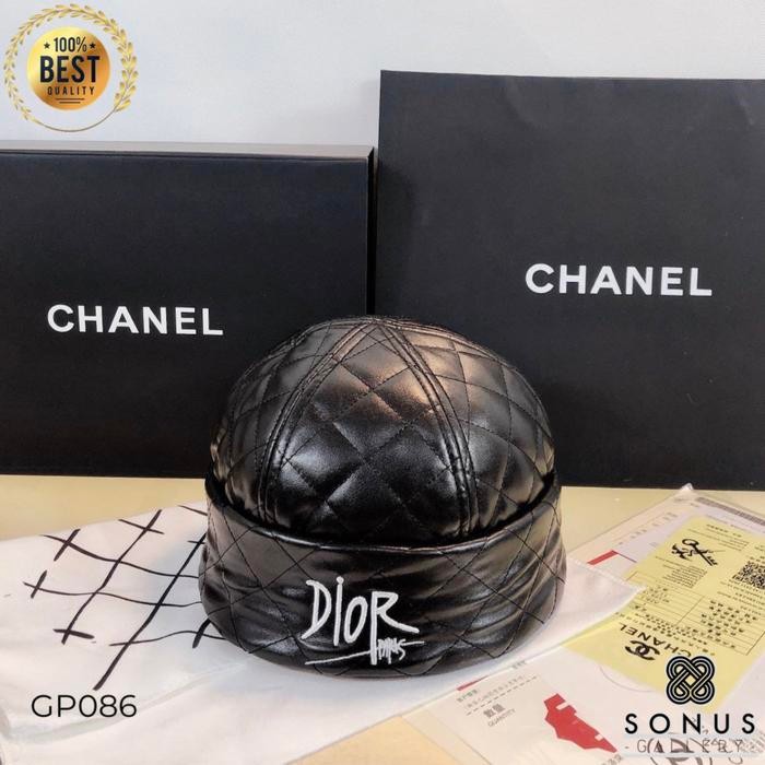 TOPI MIKI HAT KULIT PARIS FASHION IMPORT HIGH QUALITY LEATHER