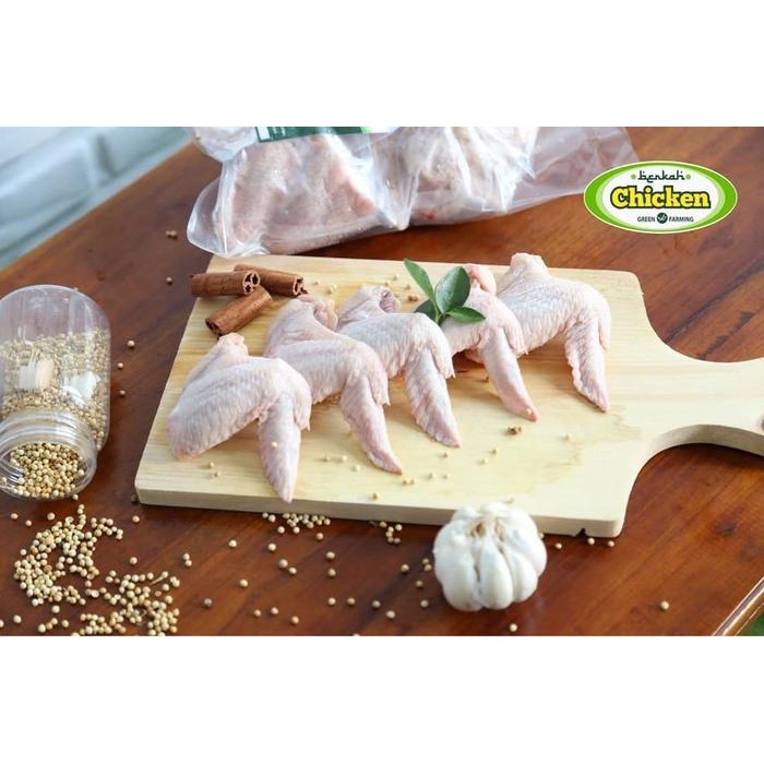 

Pilihan- Sayap Ayam Organik Berkah Chicken