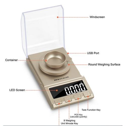 TIMBANGAN ANALITIK DITAL 0,001 - 200 GRAM/Pocket Scale masih ready