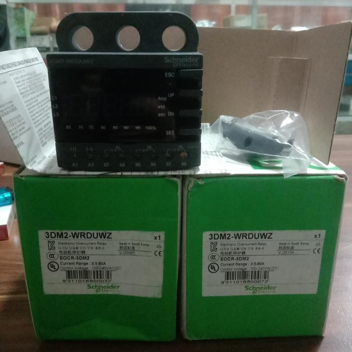 Terbaik 3Dm2-Wrduwz Schneider Electronic Overcurrent Relay Schneider Eocr-3Dm2 100% Ori