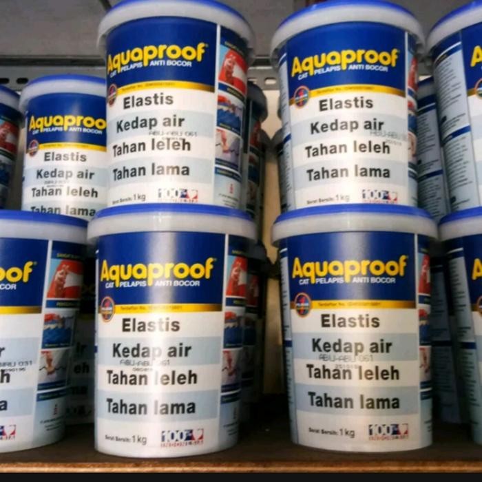 Terbaik Aguaproof/Aguaprop Cat Pelapis Anti Bocor .Cat Genteng 100% Ori