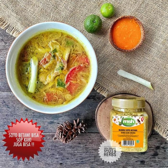 

Stok Baru Bumbu Soto Betawi 200gram