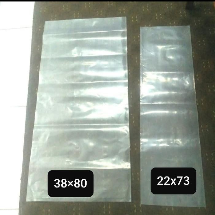 

New plastik uang bening besar & kecil