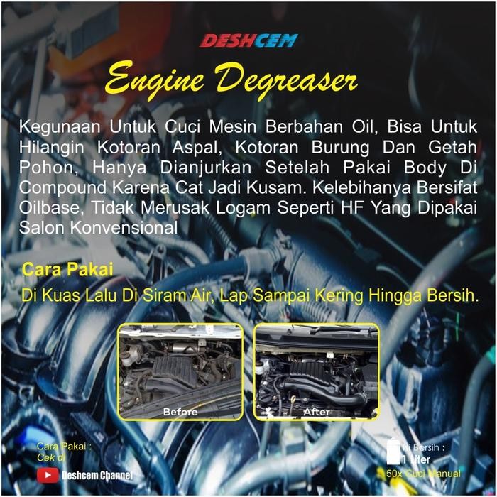 HEAVY DUTY ENGINE DEGREASER - DESHCEM ENGINE DEGREASER
